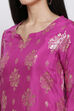 Yellow Viscose Straight Kurta image number 1