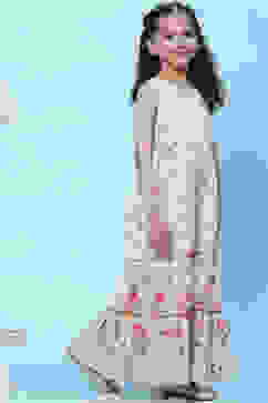 Off White Cotton Straight Jumpsuit image number 3