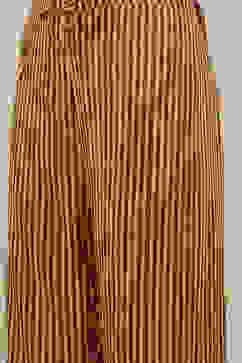 Maroon and Green Viscose Flared Kurta Palazzo Suit Set image number 5