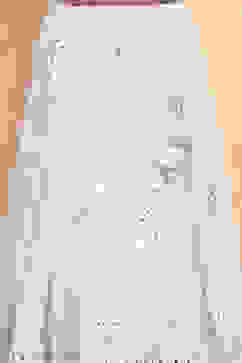 Ivory Embroidered Georgette Lehenga Set image number 7