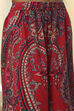 Magenta Pure Cotton Printed Straight Kurta Set image number 2