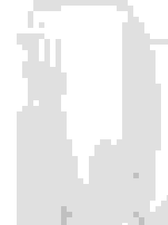 Off White Cotton Straight Pants image number 1