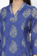 Pink Art Silk Kurta Pants Set image number 1