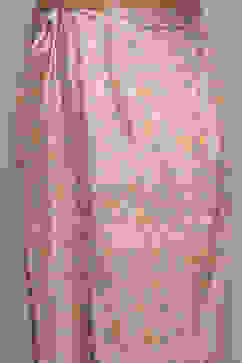 Lilac Cotton Blend Gathered Kurta Suit Set image number 2