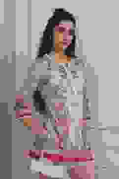 Blue Cotton Straight Kurta image number 4