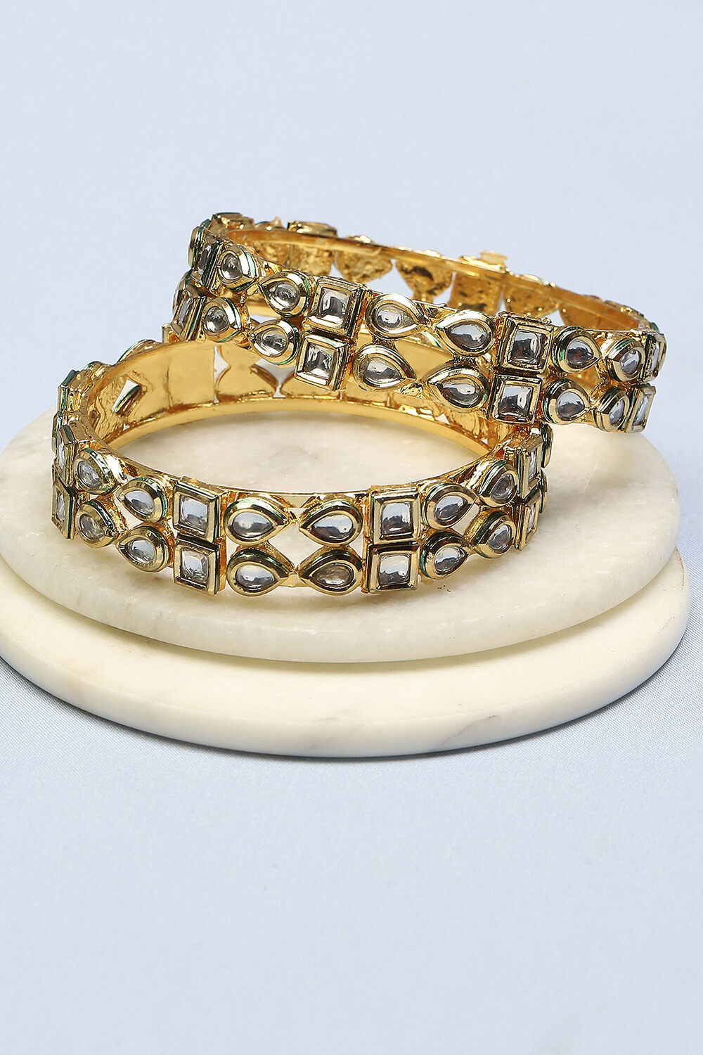 Gold Festive Kade Festive Bangle image number 0