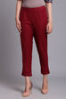 Green Bay Cotton Blend Solid Pant image number 5
