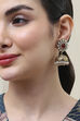 Red Brass Jhumka image number 1
