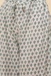 Turquoise Cotton A-Line Kurta Palazzo Suit Set image number 3