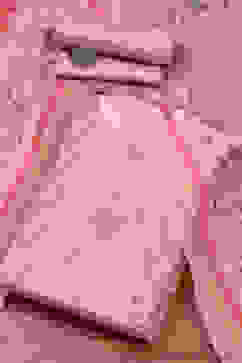 Purple Muslin Unstitched Suit Set image number 0