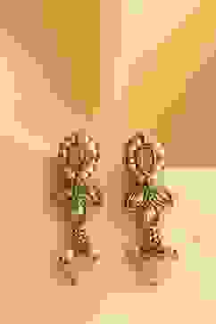 Light Pink Alloy Drop & Danglers image number 0