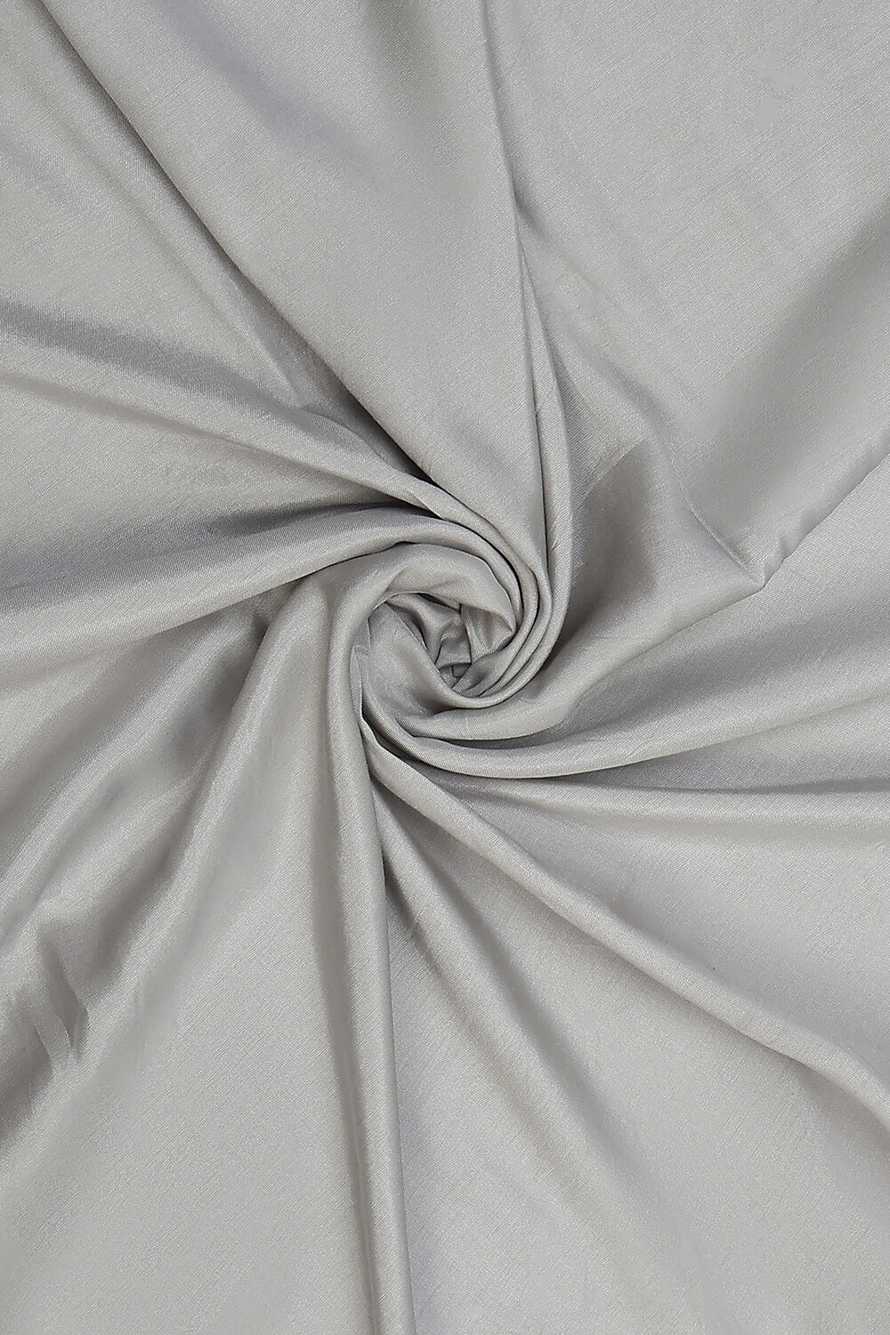 Gray Silk Blend Printed Unstitched Suit Set image number 2