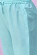 Turquoise Art Silk Straight Printed Kurta image number 2