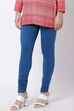 Fuschia Cotton Blend Solid Churidar image number 2
