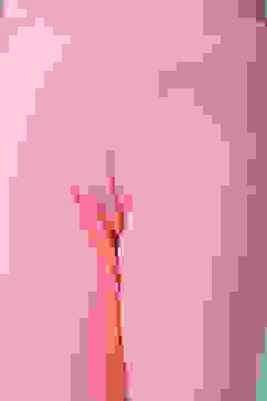 Coral Pink Art Silk Anarkali Kurta Churidar Suit Set image number 3