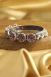 Dark Pink Stone Bangle image number 0