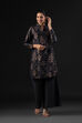 Rohit Bal Off White Cotton Silk Straight Printed Suit Set image number 9