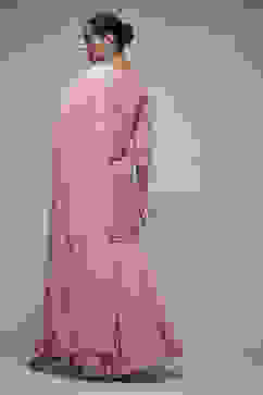 Pink Viscose Garara Suit Set image number 2