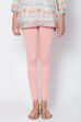 Off White Viscose And Lycra Leggings image number 1