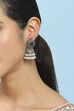 Green Brass Jhumka image number 1