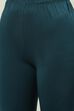 Camel Cotton Blend Solid Churidar image number 1
