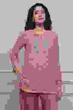 Red Art Silk Regular Kurta image number 0