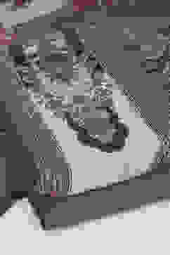 Grey Muslin Unstitched Suit Set image number 5