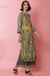 Orange Rayon Straight Kurta image number 3