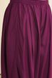 Purple Viscose Rayon Straight Suit Set image number 2