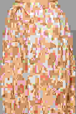 Off White & Red Rayon Printed 2 Piece Sleepwear Set image number 2