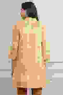 Yellow LIVA Printed Top image number 3