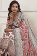 Grey-Red Cotton Anarkali Printed Suit Set image number 6