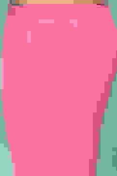 Pink Cotton Blend Layered Printed Suit Set image number 3