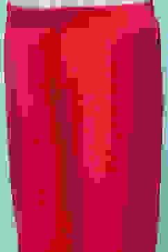 Fuchsia Cotton Lycra Regular Fit Capri image number 1