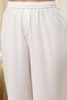 Pink Cotton Schiffli Straight Suit Set image number 2