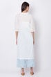 Yellow Cotton Straight Kurta Palazzo Suit Set image number 4
