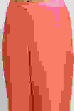 Light Pink Solid Festive Straight Suit Set image number 2