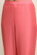 Light Pink Solid Festive Straight Suit Set image number 2