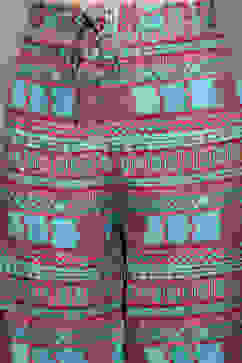 Turquoise Rayon Asymmetric Kurta Palazzo 2 Piece Set image number 2