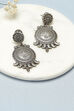 Silver Oxidised Earrings image number 0