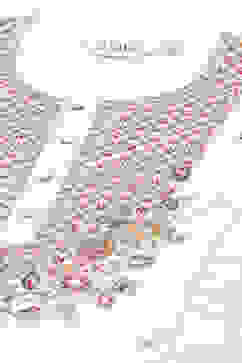 Off White Art Silk Anarkali Kurta Churidar Suit Set image number 1