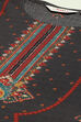 Black LIVA Straight Printed Kurta image number 1