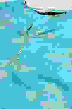 Turquoise Printed Cotton Straight Suit Set image number 1