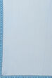 White Blue Cotton Anarkali Kurta Churidar Suit Set image number 2