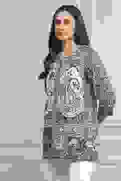 Indigo Cotton Straight Kurta image number 2