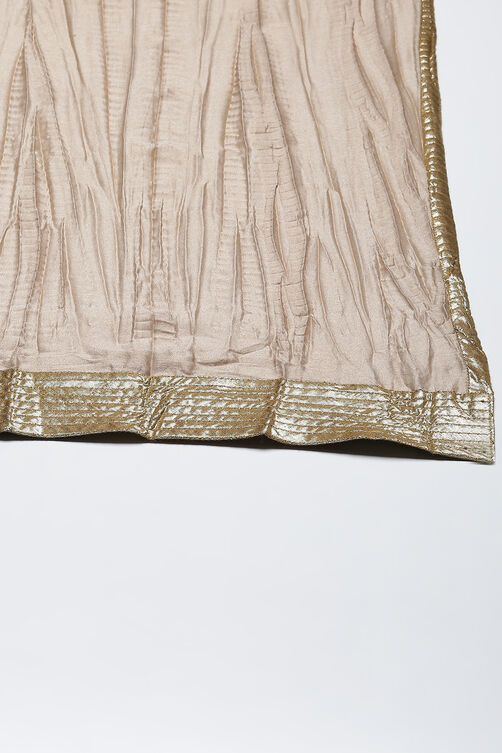 Rohit Bal Off White Cotton Silk Straight Yarndyed Suit Set image number 2