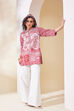 Indigo Cotton Straight Kurta image number 5