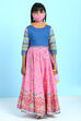 Pink Cotton Lehenga Set image number 2