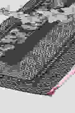 Black Rayon Straight Kurta Salwar Suit Set image number 4