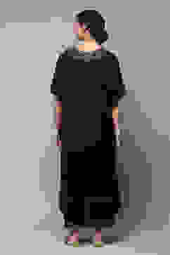 Purple Art Silk A-Line Kurta Palazzo Suit Set image number 4